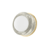 Hudson Valley Lighting Mackay 8" Tall Round Wall Sconce Aged Brass