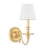 Hudson Valley Lighting Charleston Single Light 13" Tall Wall Sconce Aged Brass