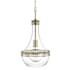 Hudson Valley Lighting Hagen Single Light 11" Wide Pendant Aged Brass