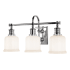 Hudson Valley Lighting Keswick 3 Light 21" Wide Bathroom Vanity Light Polished Chrome