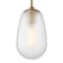 Hudson Valley Lighting Bruckner Single Light 6" Wide Mini Pendant Aged Brass