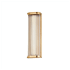 Hudson Valley Lighting Newburgh 17" Tall LED Wall Sconce Aged Brass