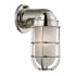 Hudson Valley Lighting Carson Single Light 10" Tall Outdoor Wall Sconce Polished Nickel