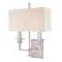 Hudson Valley Lighting Berwick 2 Light 16" Tall Wall Sconce Polished Nickel