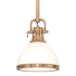 Hudson Valley Lighting Randolph Single Light 10" Wide Pendant Aged Brass