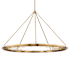 Hudson Valley Lighting Chambers 15 Light 58" Wide Ring Chandelier Aged Brass