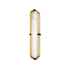 Hudson Valley Lighting Tribeca 16" Tall LED Bathroom Sconce Aged Brass / Black