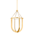 Hudson Valley Lighting Tournu 17" Wide Pendant Aged Brass