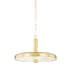 Hudson Valley Lighting Reynolds 20" Wide 2700K LED Pendant Aged Brass
