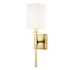 Hudson Valley Lighting Taunton Single Light 17" Tall Wall Sconce Aged Brass