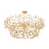 Hudson Valley Lighting Maybrook 8 Light 40" Wide Abstract Waterfall Chandelier Vintage Gold Leaf