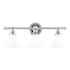 Hudson Valley Lighting Weston 3 Light 25" Wide Bathroom Vanity Light Polished Nickel