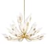 Hudson Valley Lighting Blossom 24 Light 55" Wide Multi Light Pendant Gold Leaf