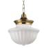 Hudson Valley Lighting Dutchess 2 Light 15" Wide Pendant Aged Brass