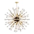 Hudson Valley Lighting Liberty 6 Light 46" Wide Sputnik Chandelier Aged Brass