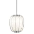 Hudson Valley Lighting Ephron Single Light 10" Wide Pendant Polished Nickel