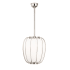 Hudson Valley Lighting Ephron Single Light 14" Wide Pendant Polished Nickel