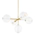 Hudson Valley Lighting Richford 48" Wide Chandelier Aged Brass