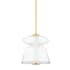 Hudson Valley Lighting Palermo 13" Wide LED Pendant Aged Brass