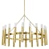 Hudson Valley Lighting Pali 20 Light 43" Wide Ring Chandelier Aged Brass