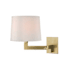 Hudson Valley Lighting Fairport Single Light 11" Tall Wall Sconce Aged Brass
