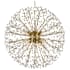 Hudson Valley Lighting Dunkirk 10 Light 30" Wide Crystal Globe Chandelier Aged Brass