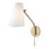 Hudson Valley Lighting Patten Single Light 16" Tall Wall Sconce Aged Brass