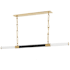 Hudson Valley Lighting Huntington 2 Light 60" Wide LED Linear Chandelier Aged Old Bronze