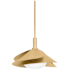 Hudson Valley Lighting Brookhaven 15" Wide Pendant Vintage Gold Leaf