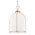 Hudson Valley Lighting Eldridge Single Light 14" Wide Pendant Aged Brass