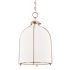 Hudson Valley Lighting Eldridge Single Light 14" Wide Pendant Aged Brass