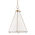 Hudson Valley Lighting Eldridge Single Light 16" Wide Pendant Aged Brass