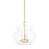 Hudson Valley Lighting Edmonton 3 Light 15" Wide Multi Light Pendant Aged Brass