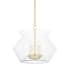 Hudson Valley Lighting Edmonton 5 Light 21" Wide Multi Light Pendant Aged Brass