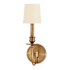 Hudson Valley Lighting Cohasset Single Light 14" Tall Wall Sconce Aged Brass