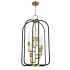 Hudson Valley Lighting Angler 6 Light 20" Wide Taper Candle Chandelier Aged Brass