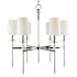 Hudson Valley Lighting Amherst 6 Light 25" Wide Chandelier Polished Nickel
