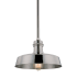 Hudson Valley Lighting Hudson Falls Single Light 10" Wide Pendant Polished Nickel