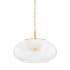 Hudson Valley Lighting Moore 17" Wide Pendant Aged Brass