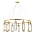 Hudson Valley Lighting Marley 12 Light 43" Wide Ring Chandelier Aged Brass