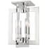 Hudson Valley Lighting Wellington 4 Light 12" Wide Semi-Flush Ceiling Fixture Polished Nickel
