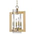 Hudson Valley Lighting Wellington 4 Light 12" Wide Taper Candle Pendant Aged Brass