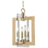 Hudson Valley Lighting Wellington 4 Light 12" Wide Taper Candle Pendant Aged Brass