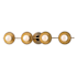 Hudson Valley Lighting Julien 4 Light 27" Wide LED Bathroom Vanity Light Aged Brass