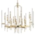 Hudson Valley Lighting Bari 16 Light 30" Wide Taper Candle Chandelier Aged Brass