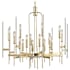 Hudson Valley Lighting Bari 16 Light 30" Wide Taper Candle Chandelier Aged Brass
