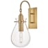 Hudson Valley Lighting Ivy Single Light 8" Wide LED Mini Pendant Aged Brass