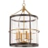 Hudson Valley Lighting Ren 6 Light 18" Wide Taper Candle Pendant Aged Brass / Old Bronze