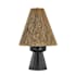 Hudson Valley Lighting Mannsville 27" Tall Vase Table Lamp with Jute String Shade Aged Brass