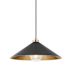 Hudson Valley Lighting Clivedon 20" Wide Pendant Aged Brass / Distressed Bronze